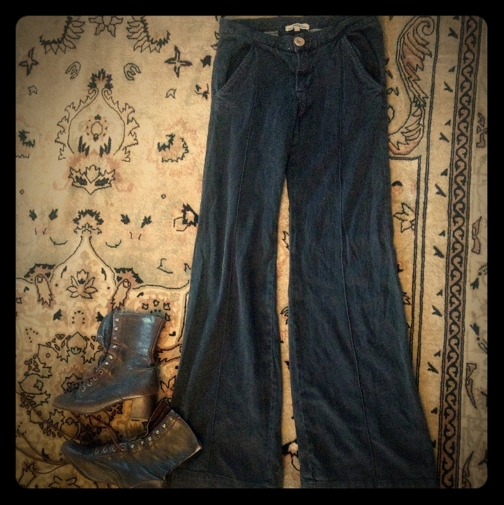 Prairie Underground denim trousers, flare, size 26